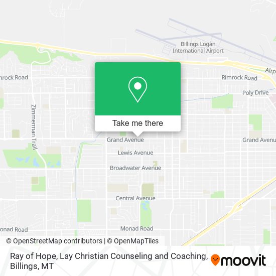 Ray of Hope, Lay Christian Counseling and Coaching map