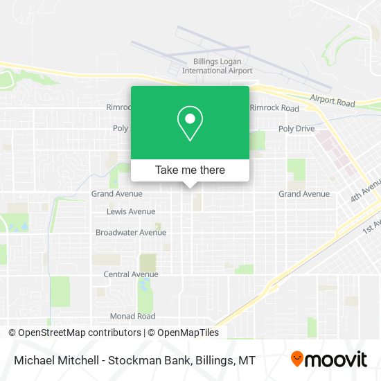 Michael Mitchell - Stockman Bank map