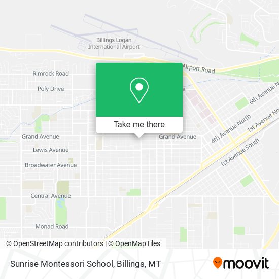 Sunrise Montessori School map