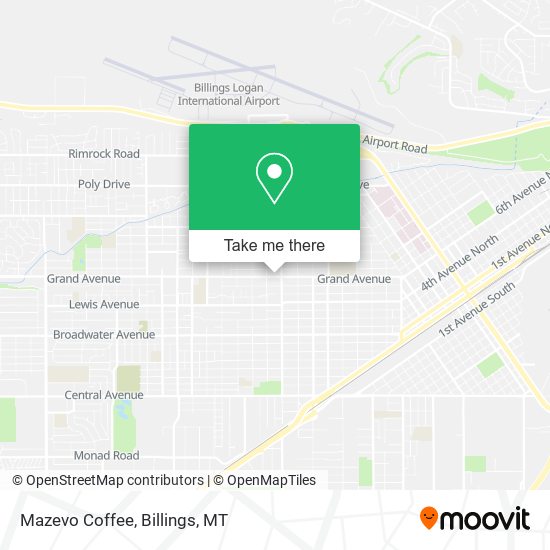 Mazevo Coffee map