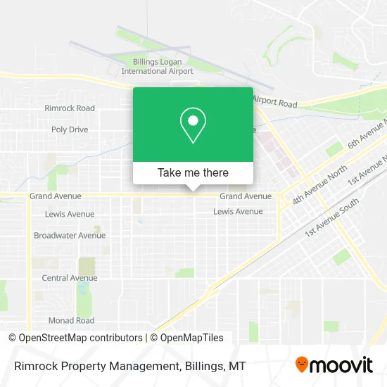 Rimrock Property Management map
