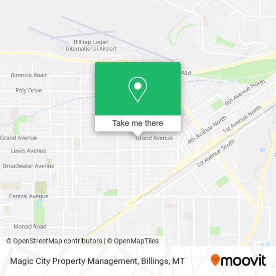 Magic City Property Management map
