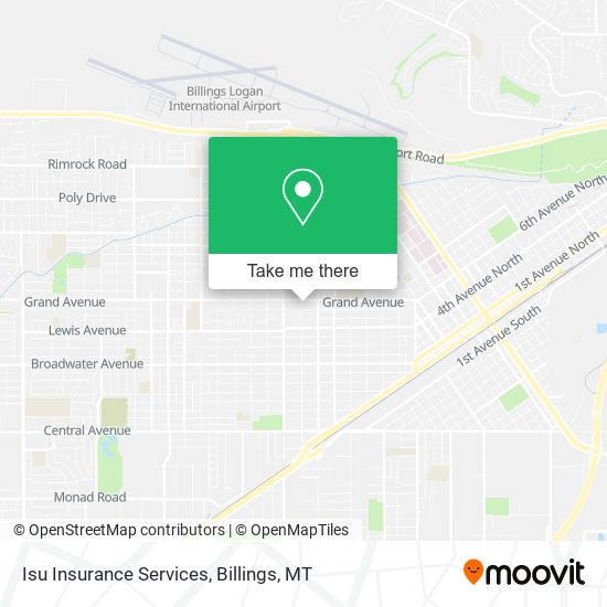 Isu Insurance Services map