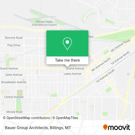 Bauer Group Architects map