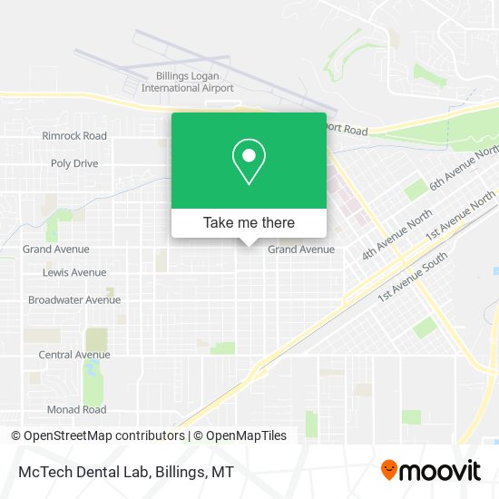 McTech Dental Lab map