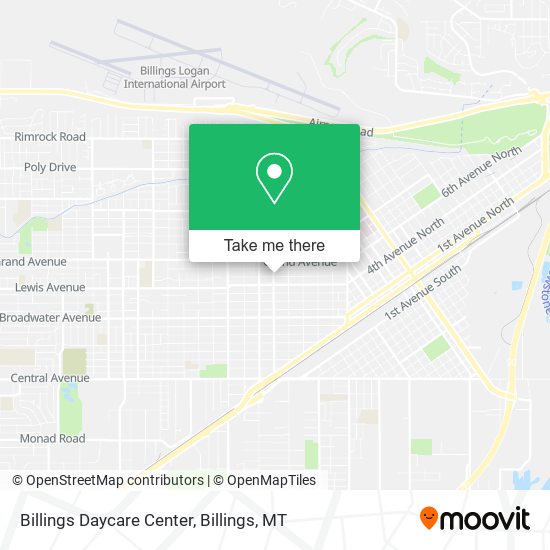 Billings Daycare Center map