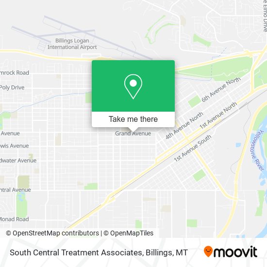 Mapa de South Central Treatment Associates