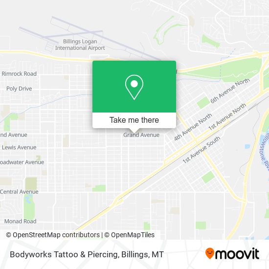 Bodyworks Tattoo & Piercing map