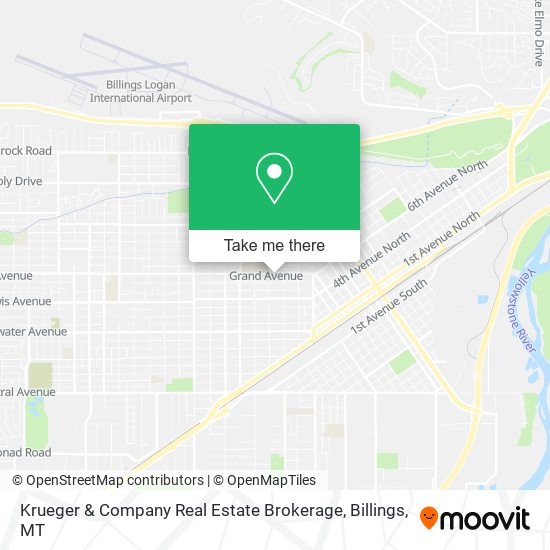 Krueger & Company Real Estate Brokerage map