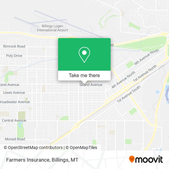 Farmers Insurance map