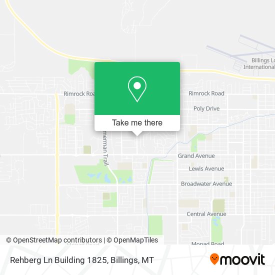 Rehberg Ln Building 1825 map