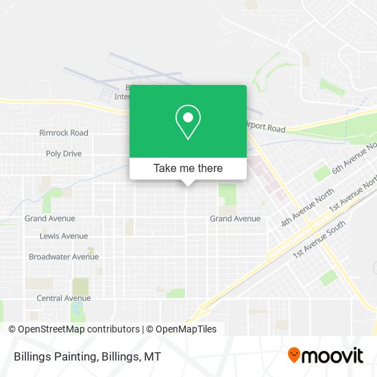 Billings Painting map