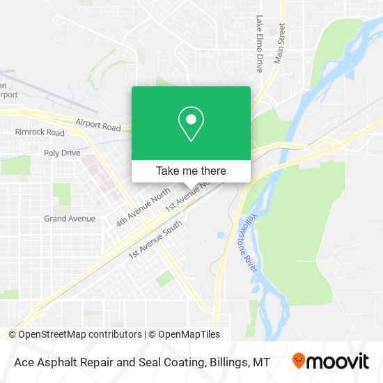 Ace Asphalt Repair and Seal Coating map