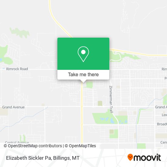 Elizabeth Sickler Pa map