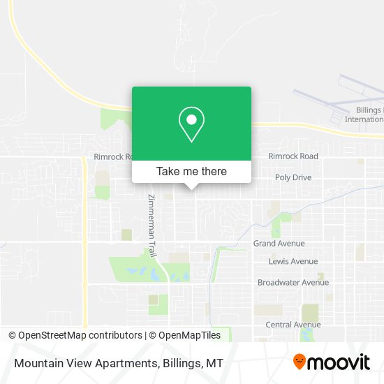 Mountain View Apartments map