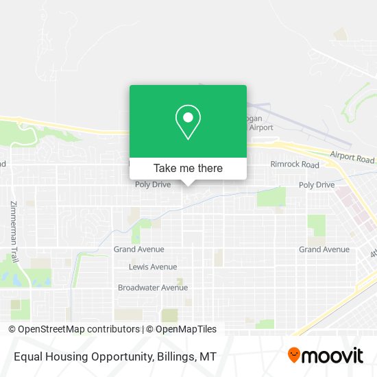 Mapa de Equal Housing Opportunity