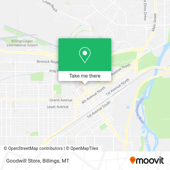 Goodwill Store map