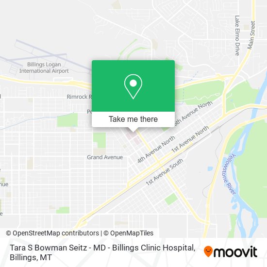 Tara S Bowman Seitz - MD - Billings Clinic Hospital map