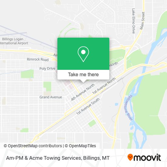 Am-PM & Acme Towing Services map