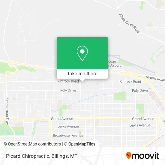 Picard Chiropractic map