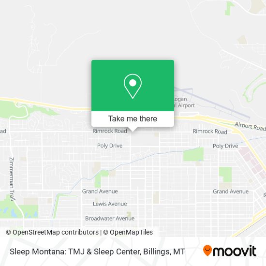 Sleep Montana: TMJ & Sleep Center map