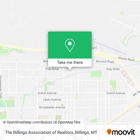 The Billings Association of Realtors map