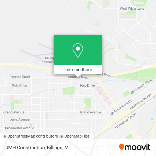 JMH Construction map