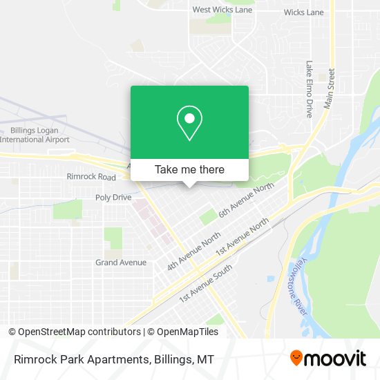 Rimrock Park Apartments map