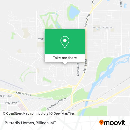 Butterfly Homes map