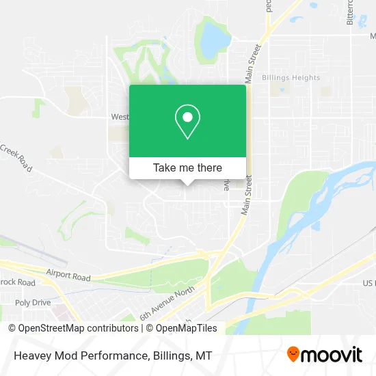 Heavey Mod Performance map