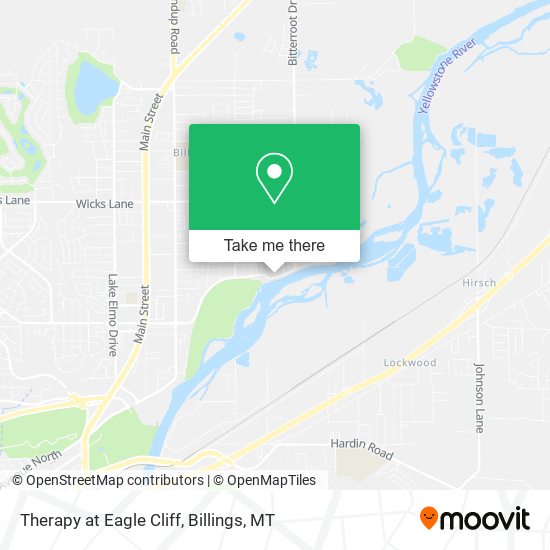 Therapy at Eagle Cliff map