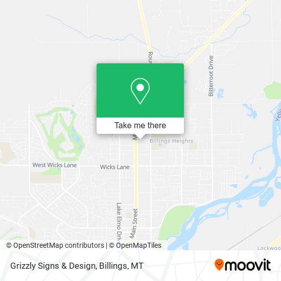 Grizzly Signs & Design map