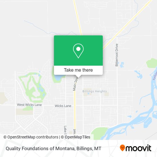Mapa de Quality Foundations of Montana
