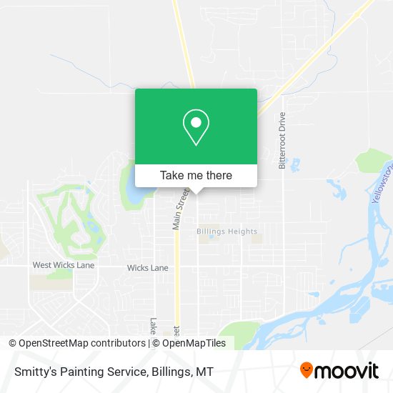 Smitty's Painting Service map