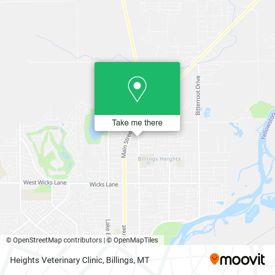 Heights Veterinary Clinic map