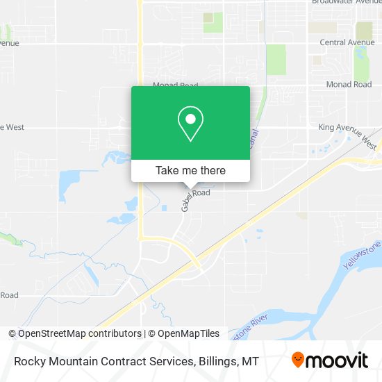 Rocky Mountain Contract Services map