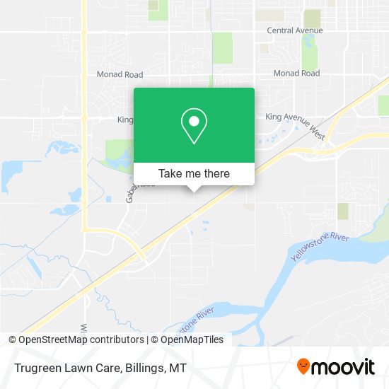 Trugreen Lawn Care map