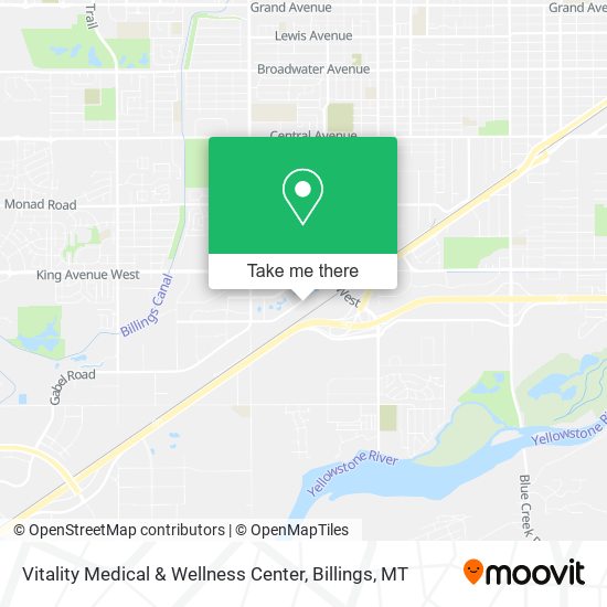 Vitality Medical & Wellness Center map