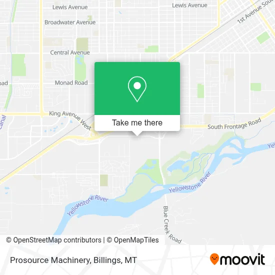 Prosource Machinery map