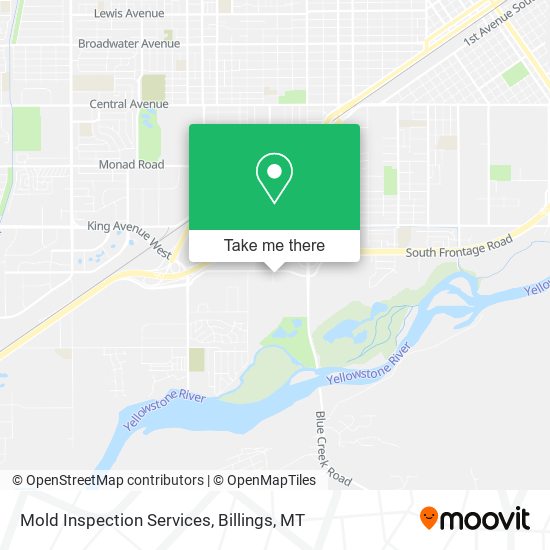 Mapa de Mold Inspection Services