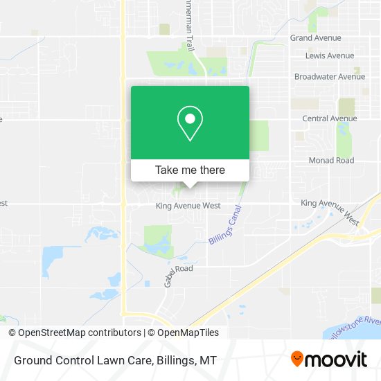 Mapa de Ground Control Lawn Care
