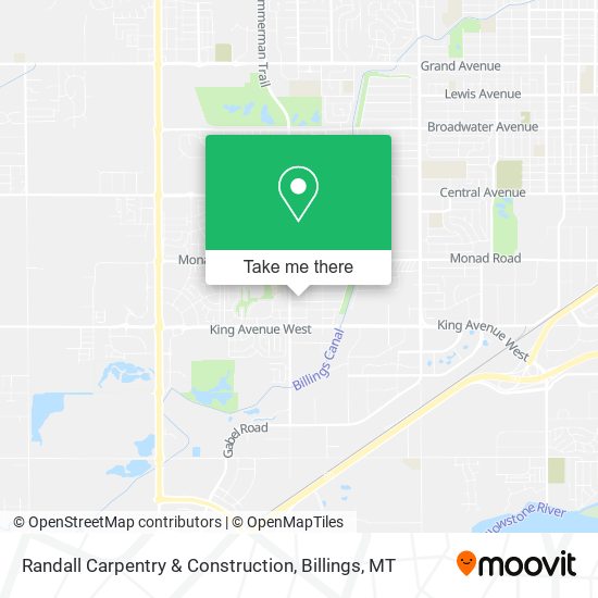 Randall Carpentry & Construction map