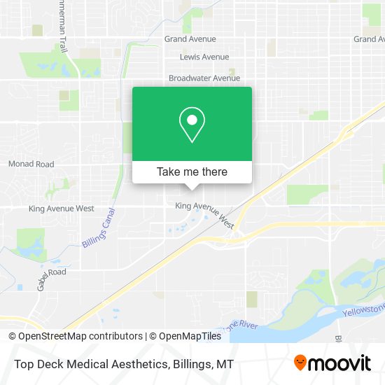 Top Deck Medical Aesthetics map