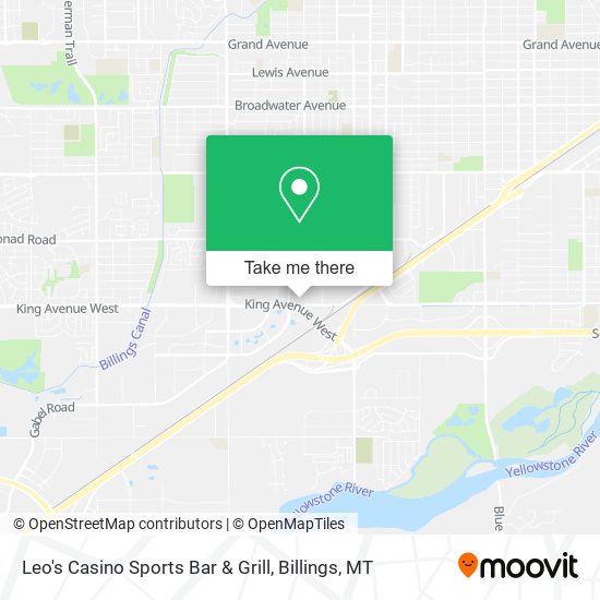 Leo's Casino Sports Bar & Grill map