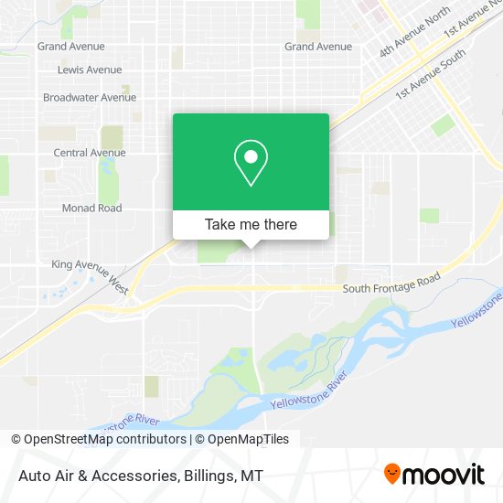 Auto Air & Accessories map