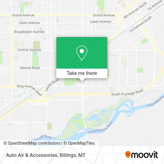 Auto Air & Accessories map