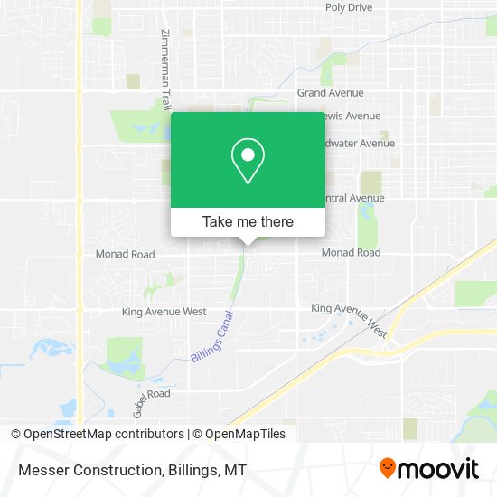Messer Construction map