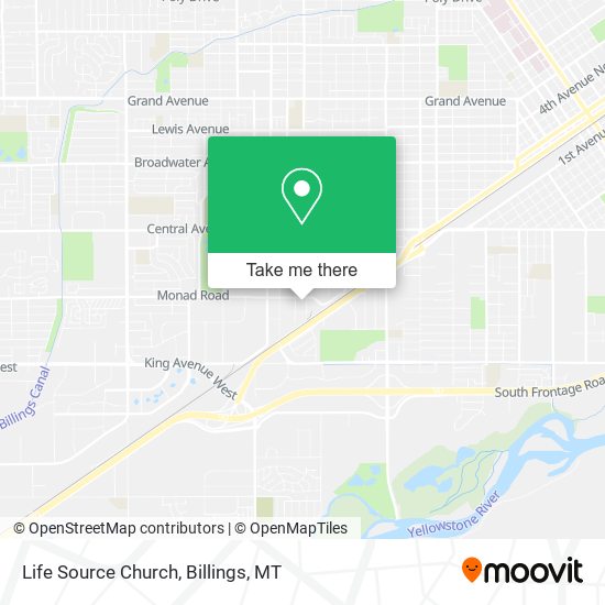 Mapa de Life Source Church