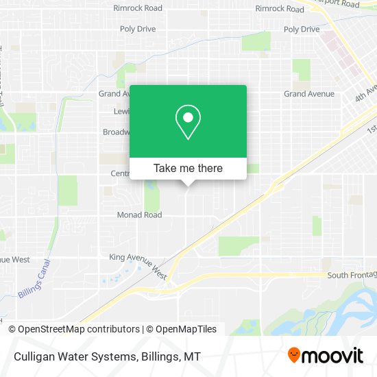 Culligan Water Systems map