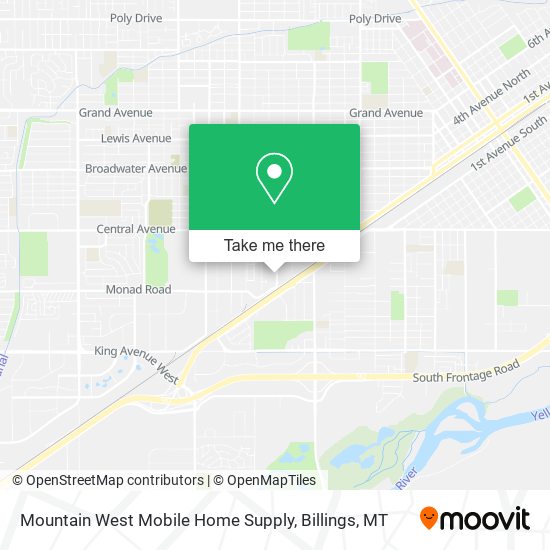 Mountain West Mobile Home Supply map